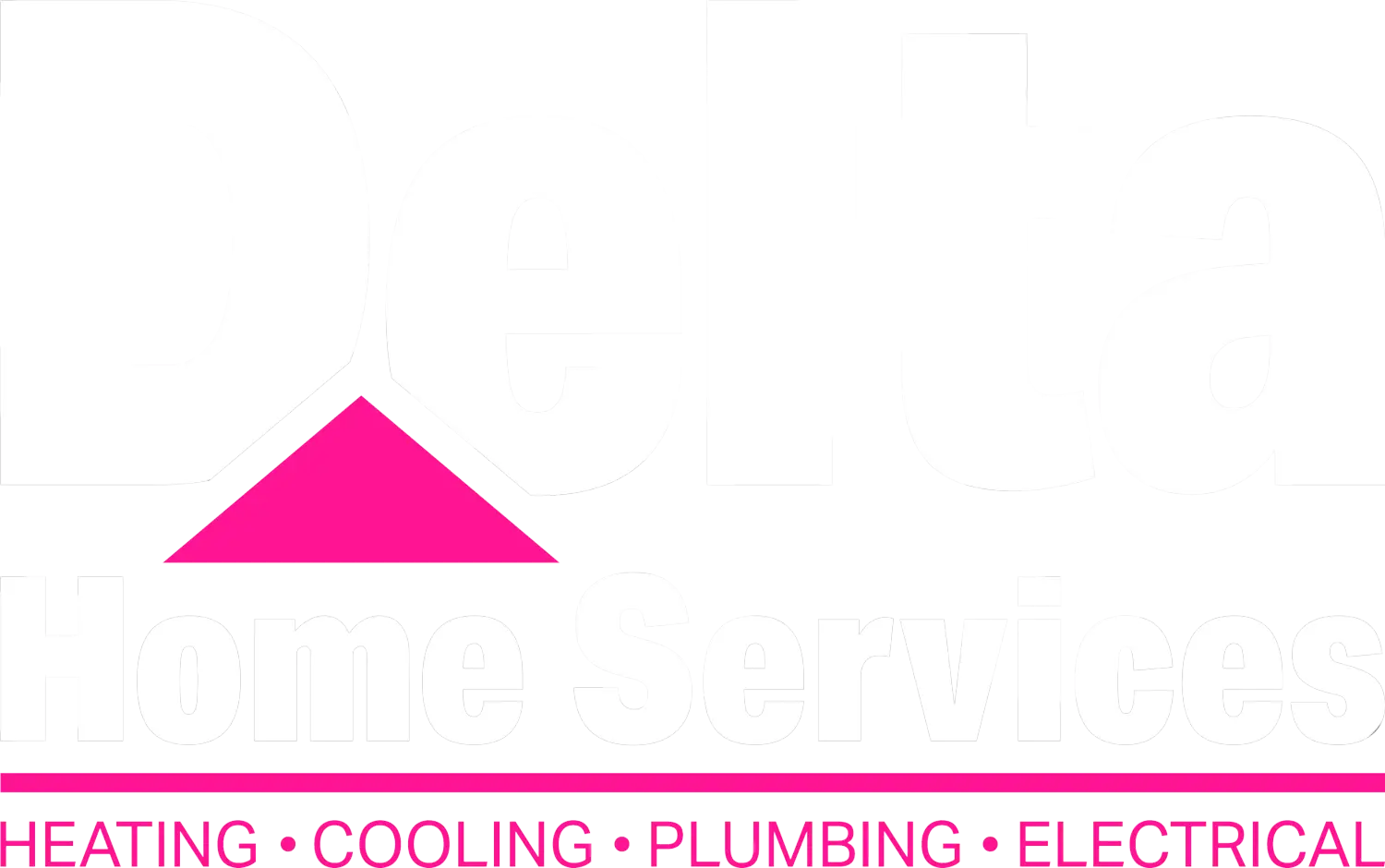 Delta Home Services white logo