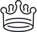 Crown icon representing premium home service