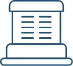 Heating system installation icon