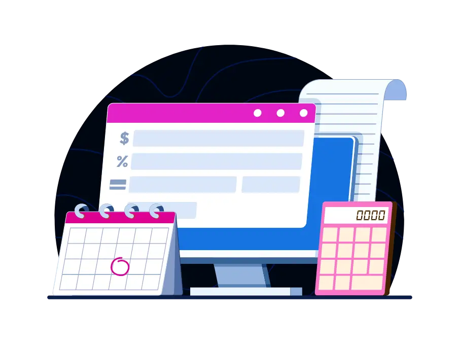 HVAC cost calculator illustration